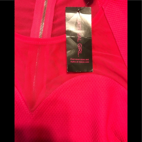 🛑 MATERIAL GIRL PEPLUM MESH TOP - Picture 6 of 8